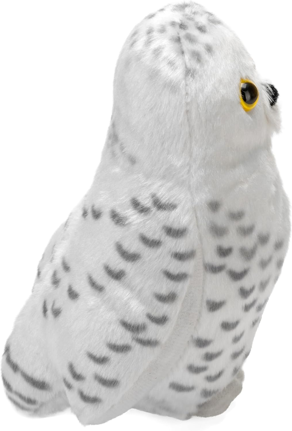 Wild Republic Audubon Birds Snowy Owl with Authentic Bird Sound, Stuffed Animal, Bird Toys for Kids & Birders