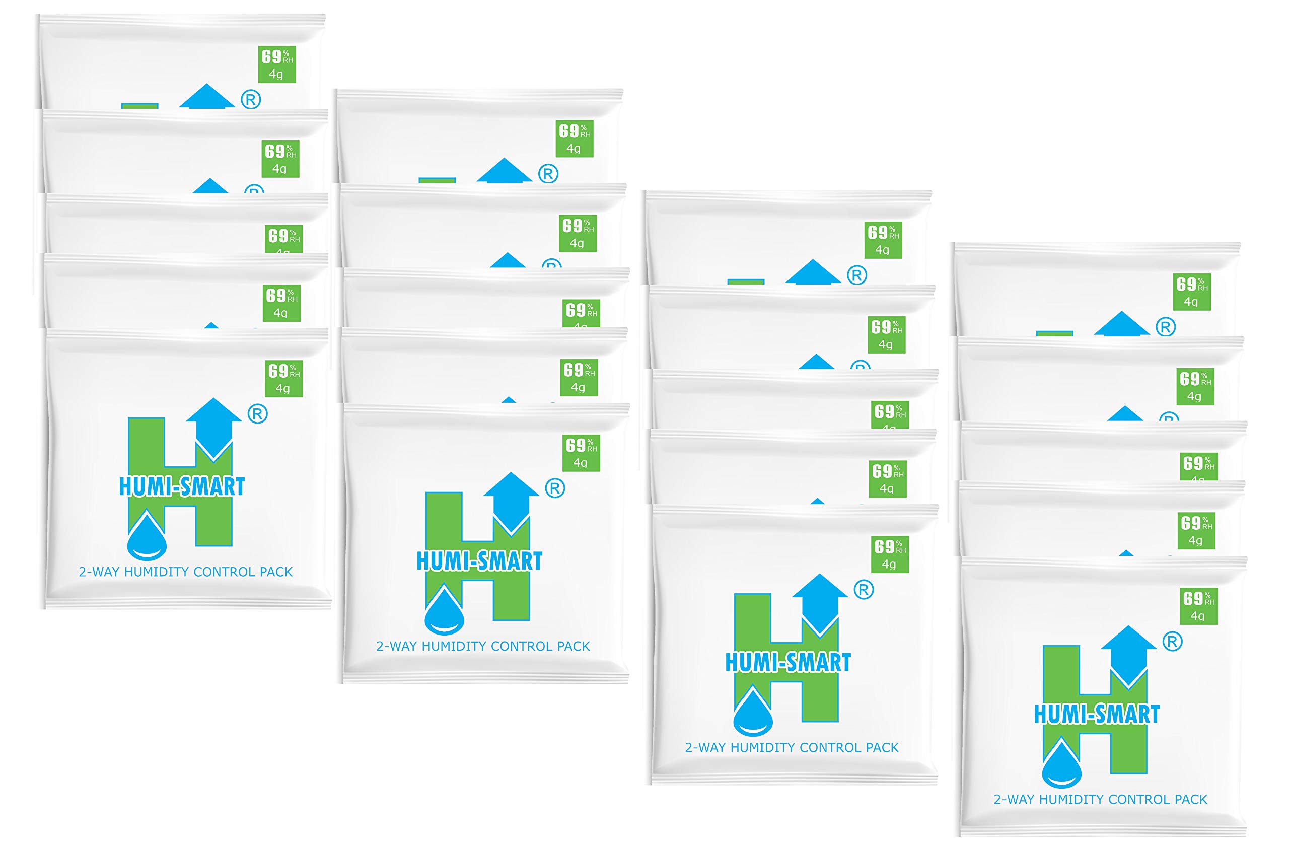 Humi-Smart 2-Way Control 69% RH 4g 20-Pack
