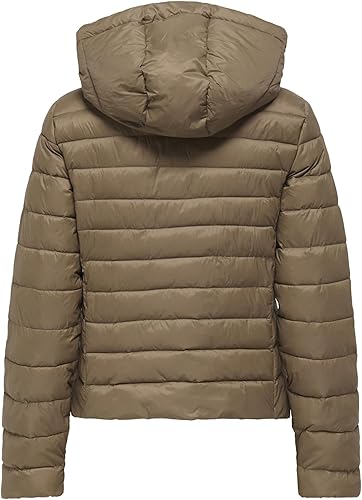 ONLY ONLMAGGI LIFE LONG PUFFER COAT - Wintermantel - walnut/bruin