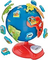 Vista 4 de Clementoni Sapientino 17730 - Mi primer mapa del mundo, juego educativo interactivo para niños de 3 a 6 años, para descubrir animales y continentes