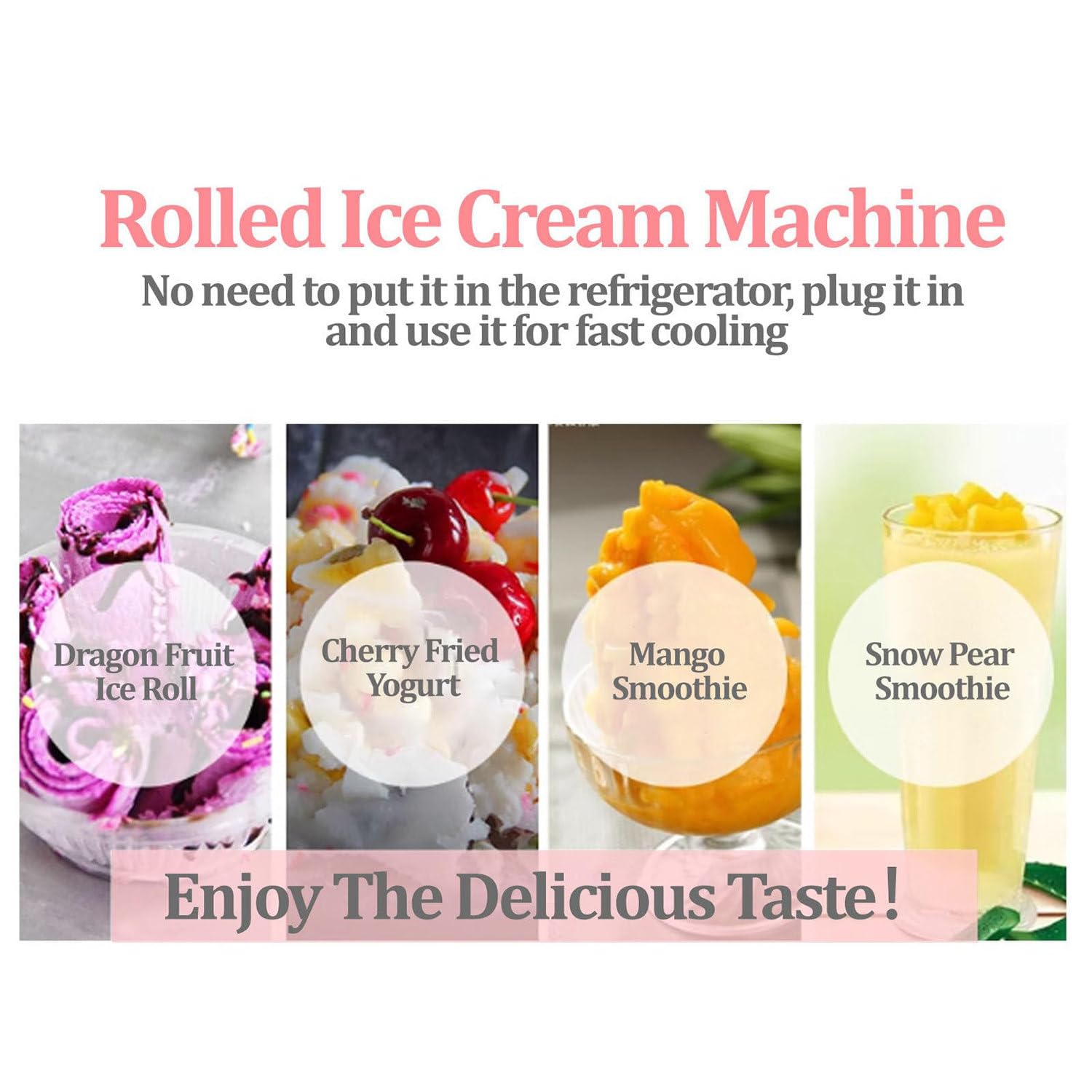 Sliding Pad for Ninja Swirl by Creami Ice Cream and Soft Serve Maker NC701? Ice Cream Machine Slider Mat with Storage Strap (Gray, Large)