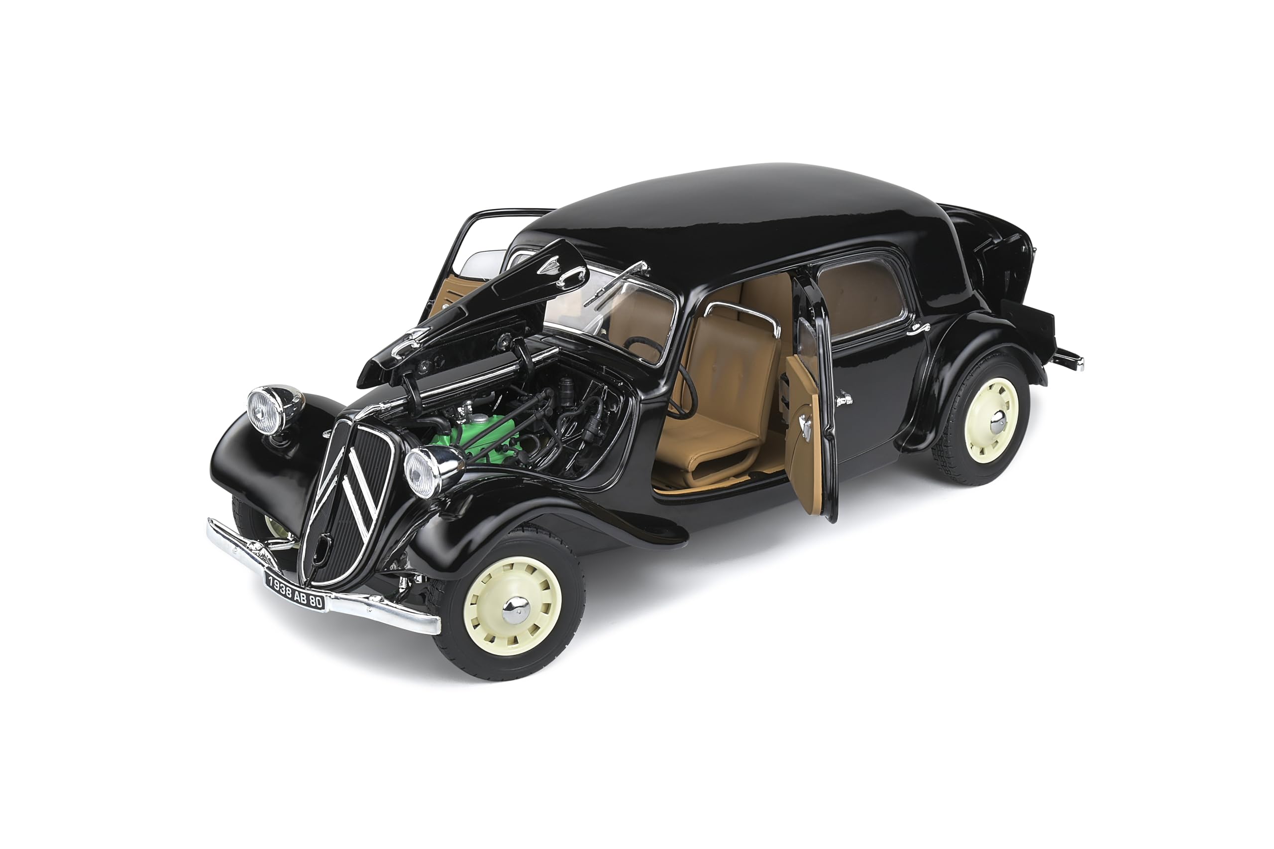 solido S1800903 czarny 1: 18 1937 Citroen Traction 11CV