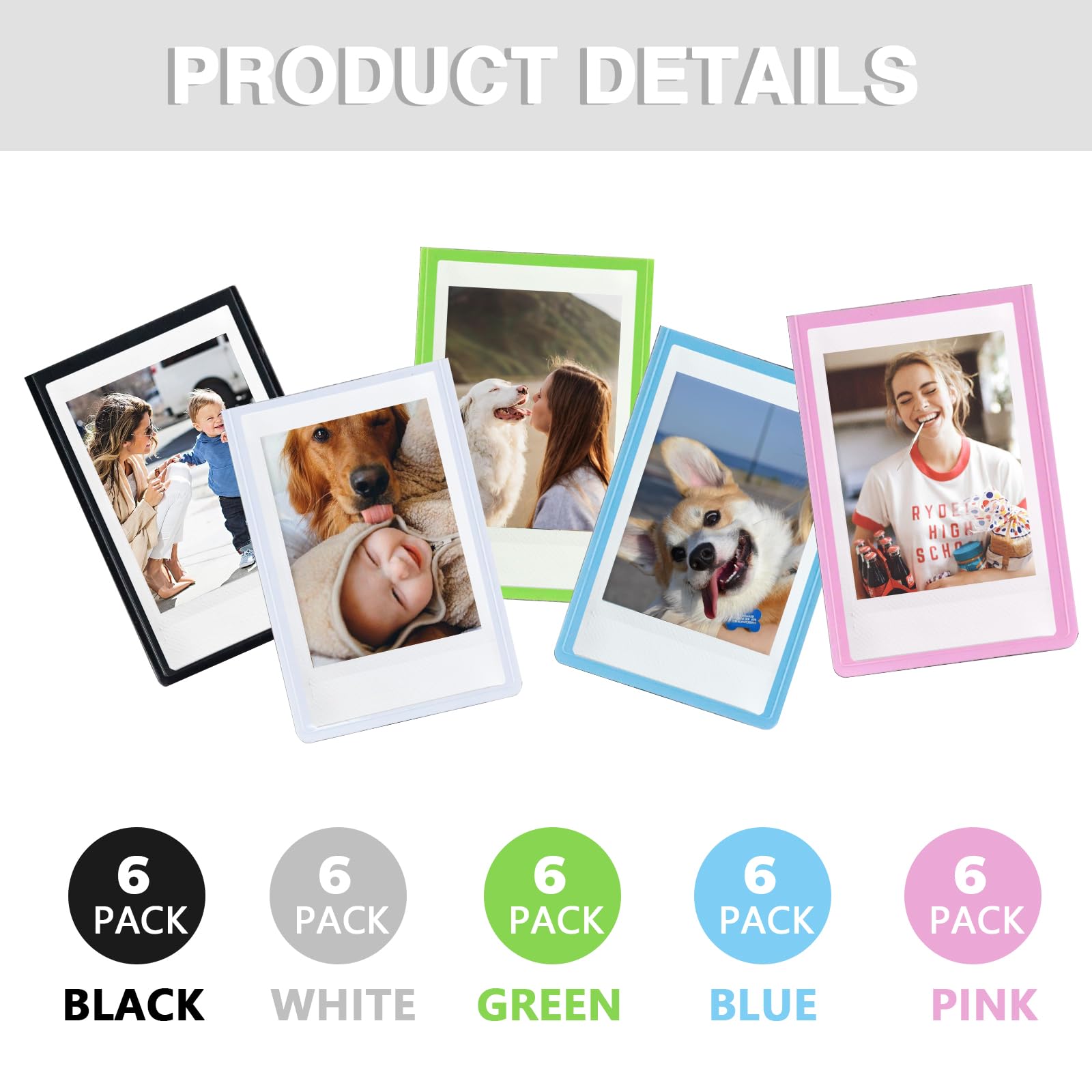 Instax Mini 12 Magnetic Acrylic Photo Frame For FUJIFILM Instax Mini ...