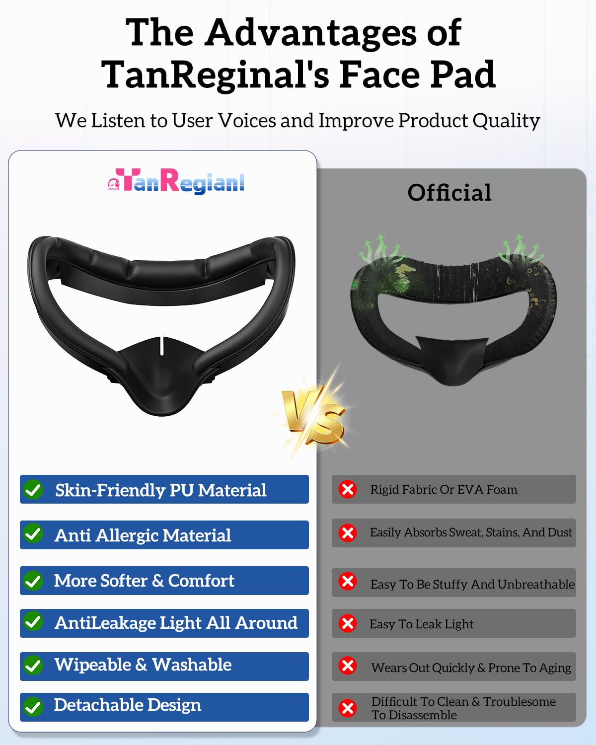 Sangle de tête et coussin facial pour Meta/0culus Quest 2, sangle de tête originale et interface faciale compatible avec 0culus Quest 2, sangle de casque VR pour accessoires Quest 2