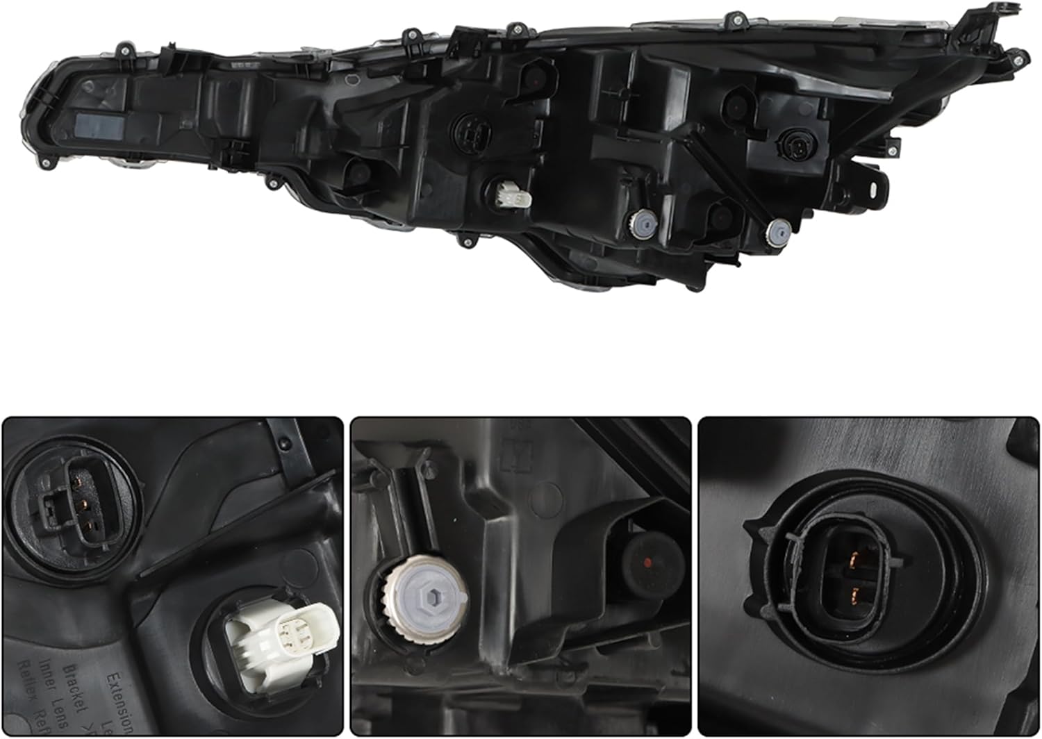 Replacement for Corolla L LE 2023 Headlight Assembly Projector Right Side RH