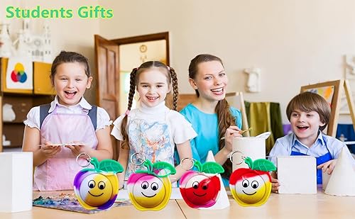 Miniatura 6 de Paquete de 24 regalos de Navidad para estudiantes en el aula, regalos a granel de burbujas de arco iris, regalos de profesores, mini recompensas