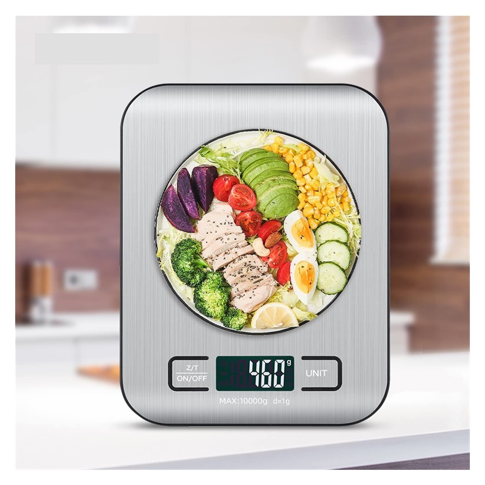 Báscula de Cocina Báscula de Cocina con Pantalla LCD Báscula Digital para Alimentos Peso en Gramos y onzas para Bajar de Peso Cocinar Hornear Básculas de Alta precisión Suministros de Cocina