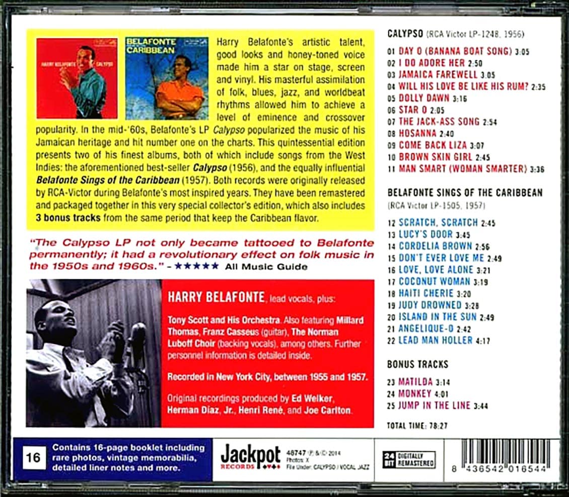Belafonte Harry Calypso