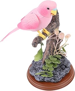 SAFIGLE 1 Conjunto De Brinquedos De Controle De Voz De Papagaio Brinquedos De Papagaio Para Crianças Que Falam Pássaros Que Gravam Brinquedos Mecânicos De Pássaros Que Falam Brinquedos