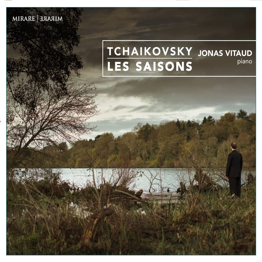 MIR308 Jonas Vitaud Tchaikovsky: the Seasons Op.37a, Grande Sonate Op.37 CD