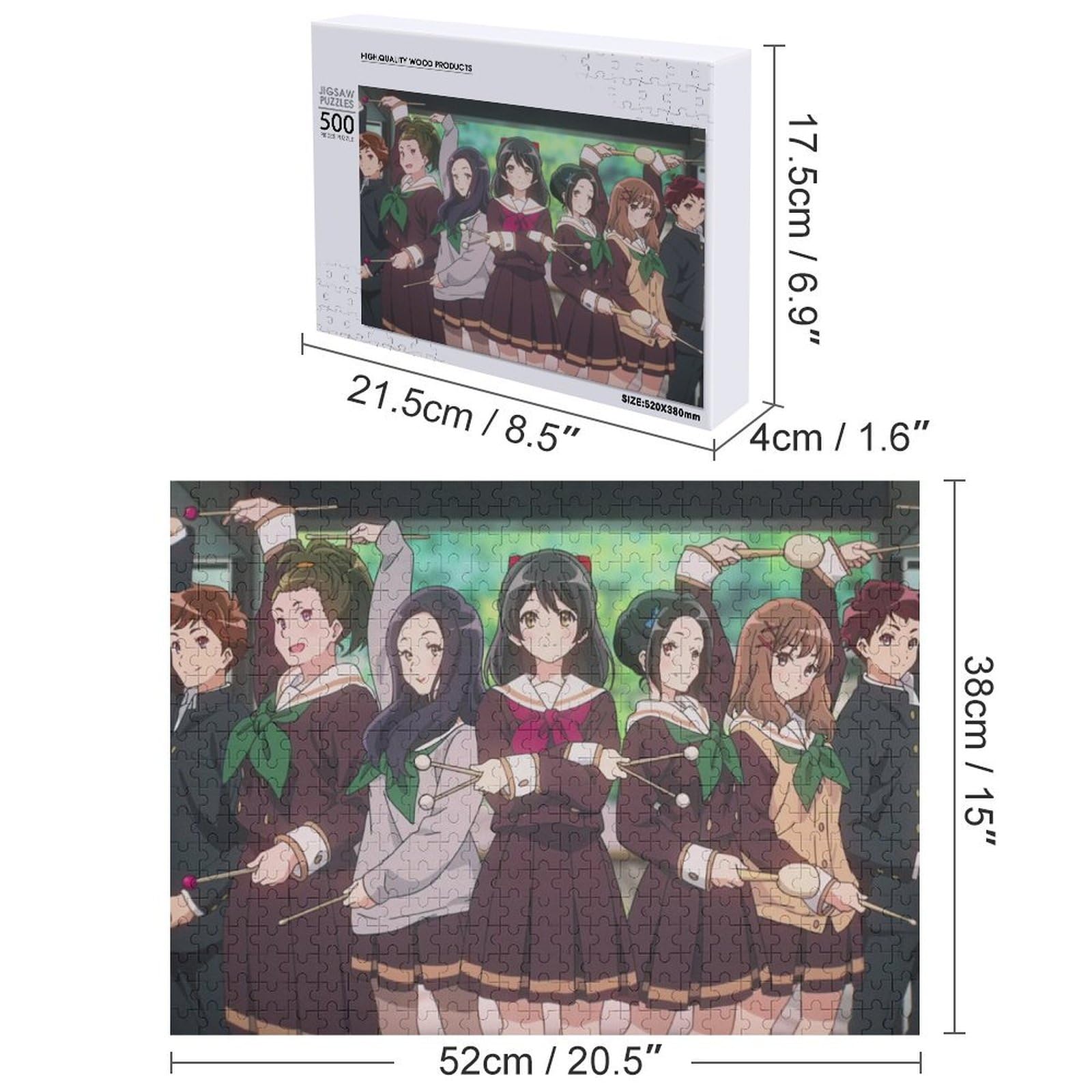 Amazon.co.jp: 響け！ユーフォニアム ジグソーパズル ぱずる 300