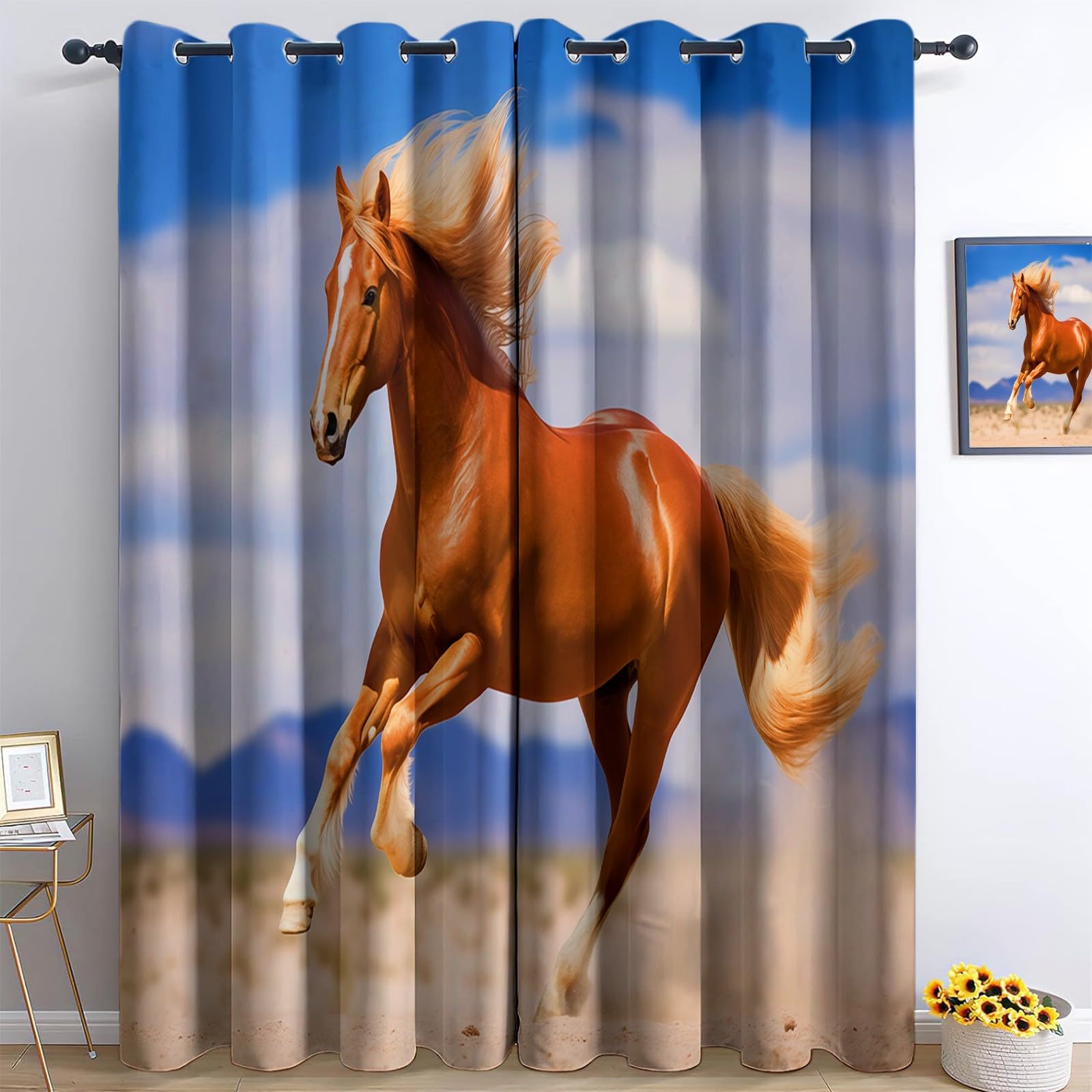 Rideaux occultants enfant thermiques isolation anti-froid lot de 2 panneaux