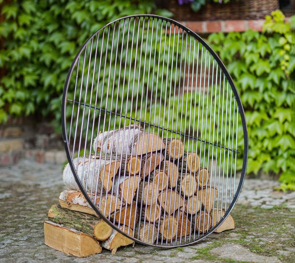 CookKing - Treppiede per griglia, 180 cm, con gallo stalen, 70 cm