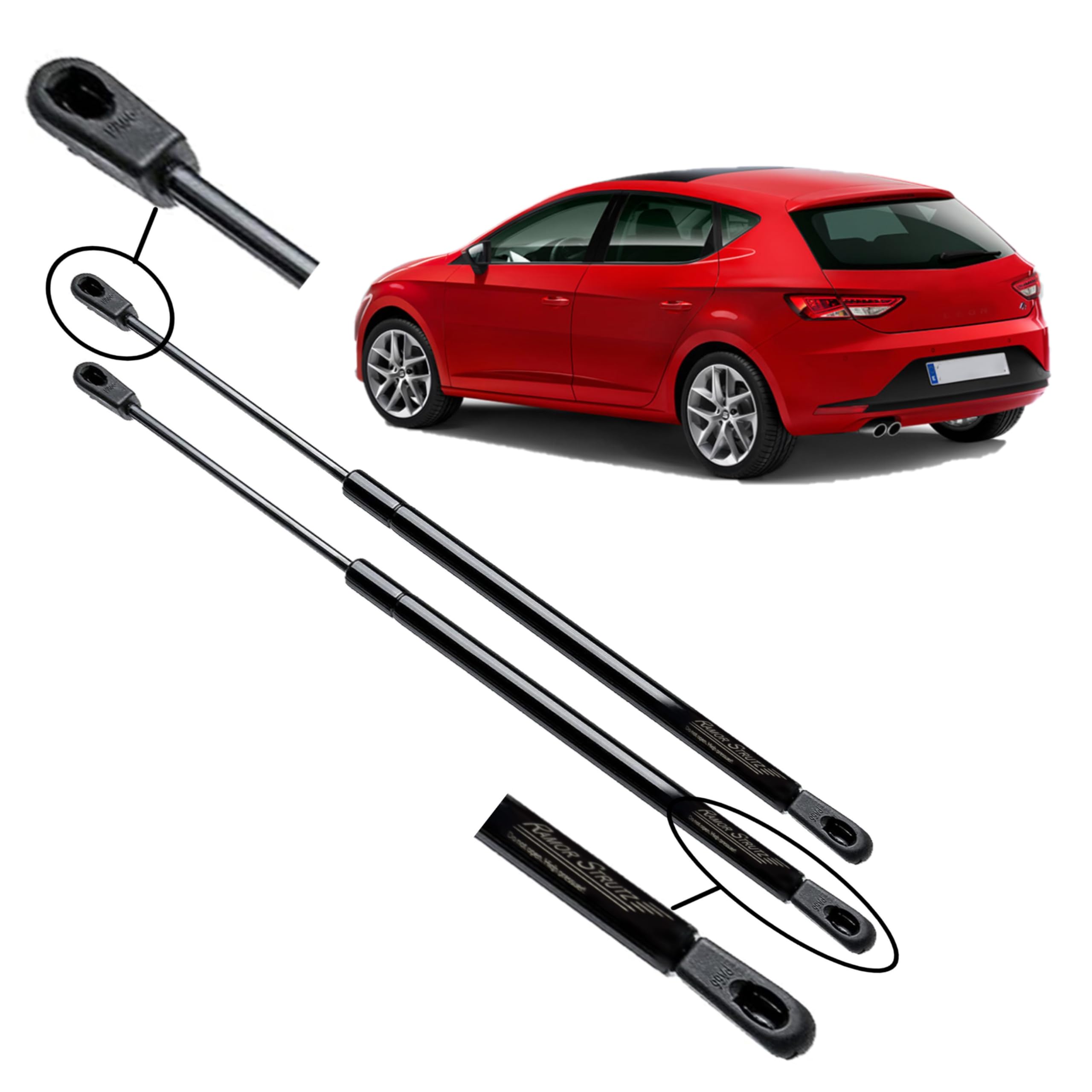 2 Molle A Gas Portellone Pistoncini Cofano Posteriore Per - Foto 7