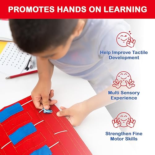 Miniatura 4 de HandiThings Juguete sensorial antiestrés de motricidad fina para niños sensoriales, juguetes atractivos para el aula y el hogar para promover el