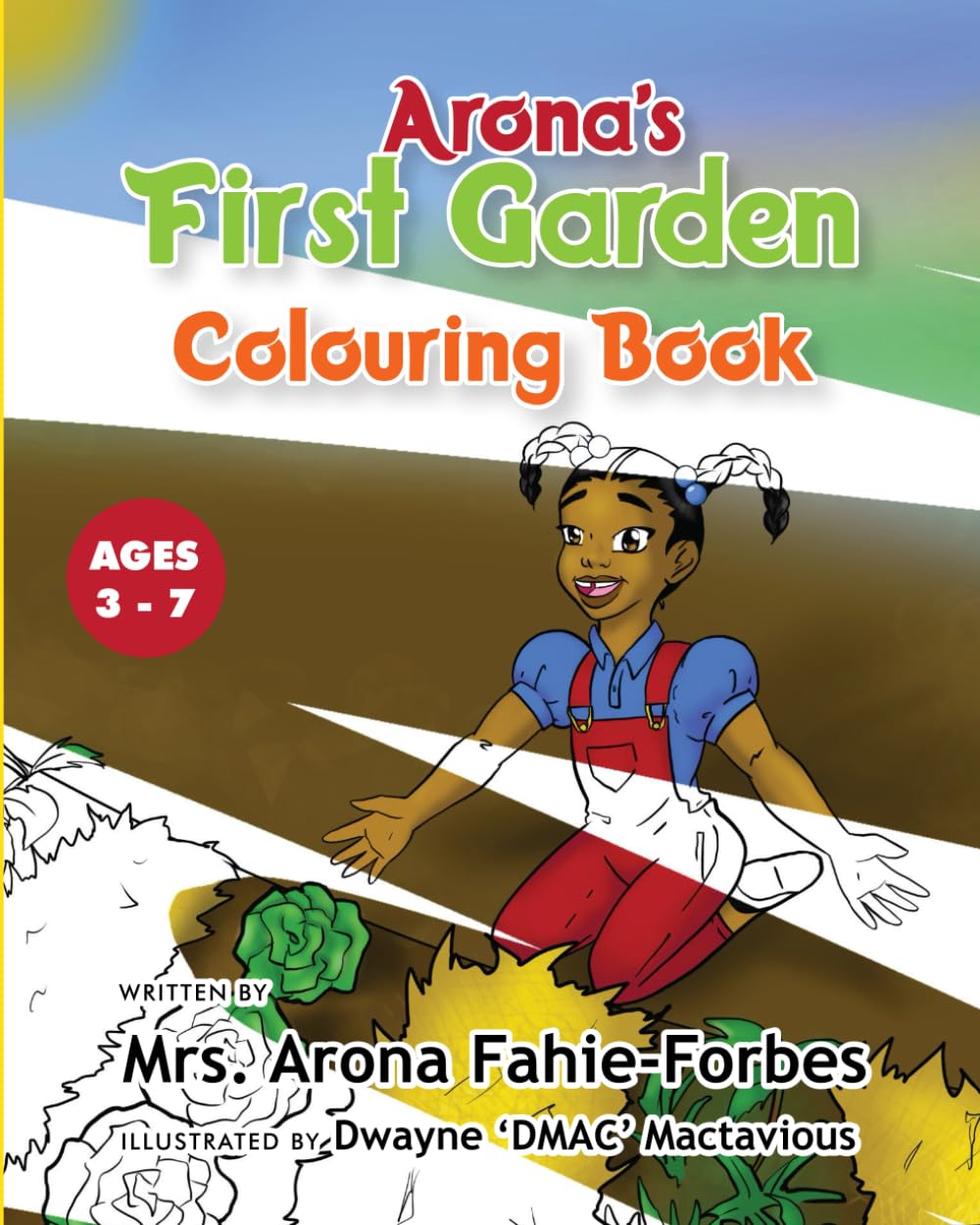 Arona’s First Garden - Colouring Book