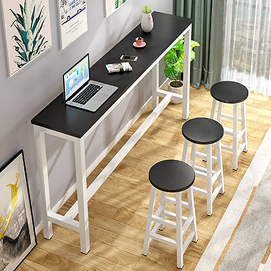 Amazon｜ハイテーブル ハイテーブル 高さ100cm カウンター