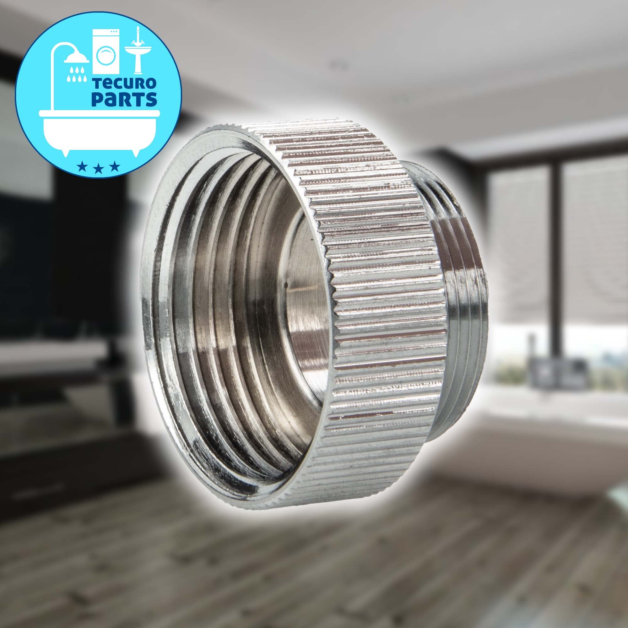 Tecuro Verbindungsstück 3/4 Zoll - Kupplung Für Waschmaschinen & Spülmaschinen