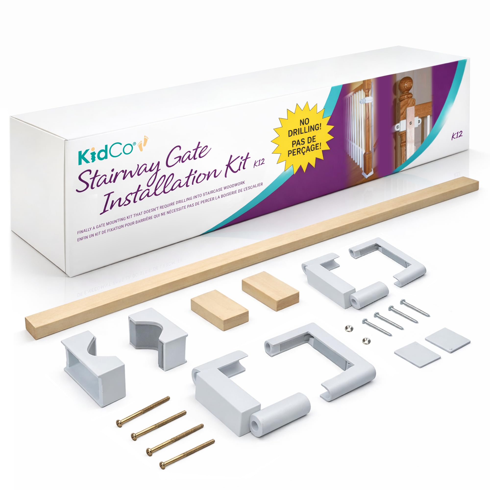Kit de instalación de puerta de escalera KidCo K12