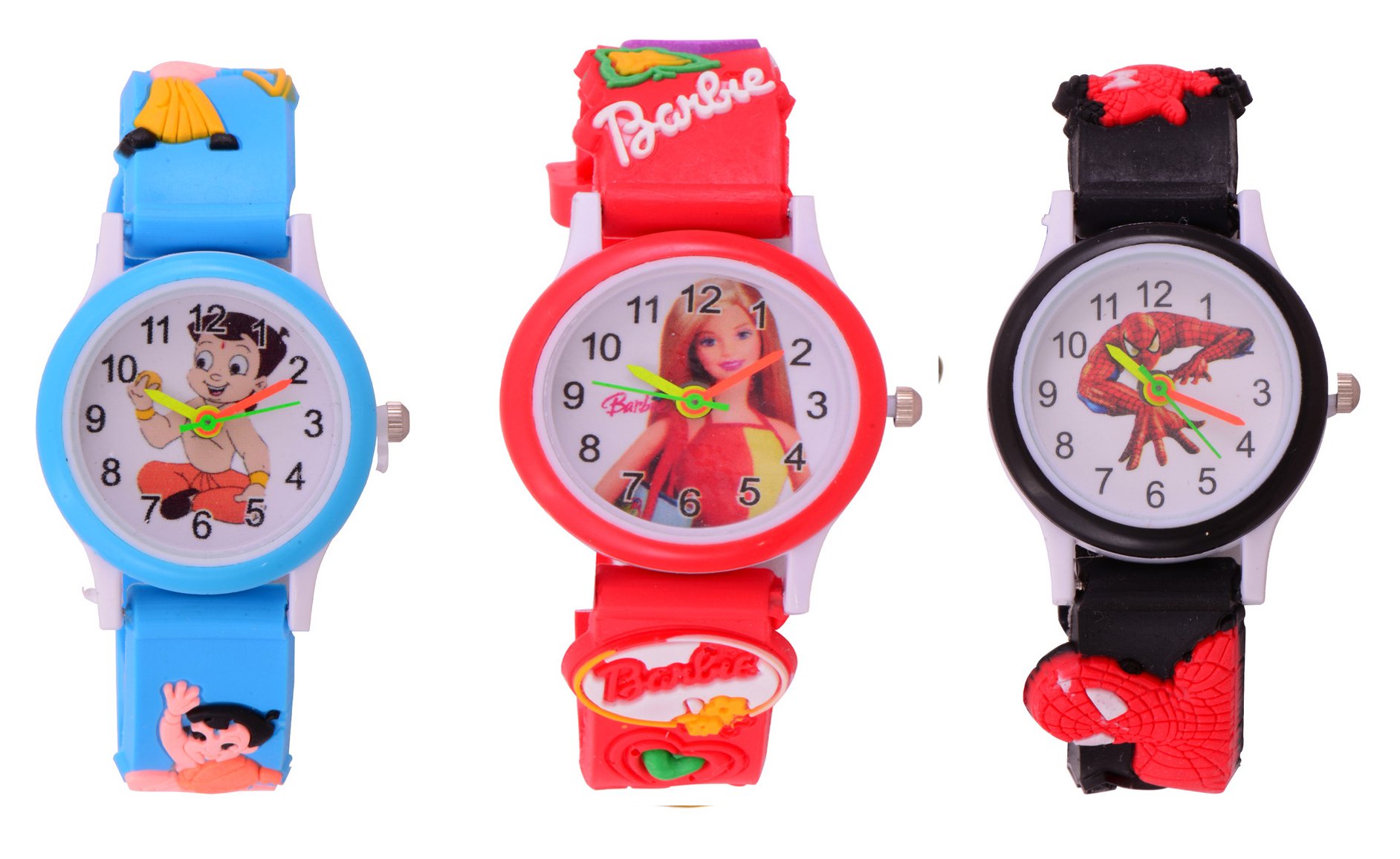 SS TRADERS Analogue Multicolored Dial Unisex Watch (Pack of 3) (Multicolored Dial Multicolored Colored Strap) (B0925QKVS1) Amazon Price History, Amazon Price Tracker