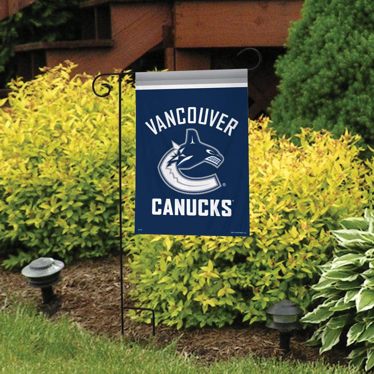 Vancouver Canucks Double Sided Garden Flag - Official NHL Team Licensed Outdoor Flag