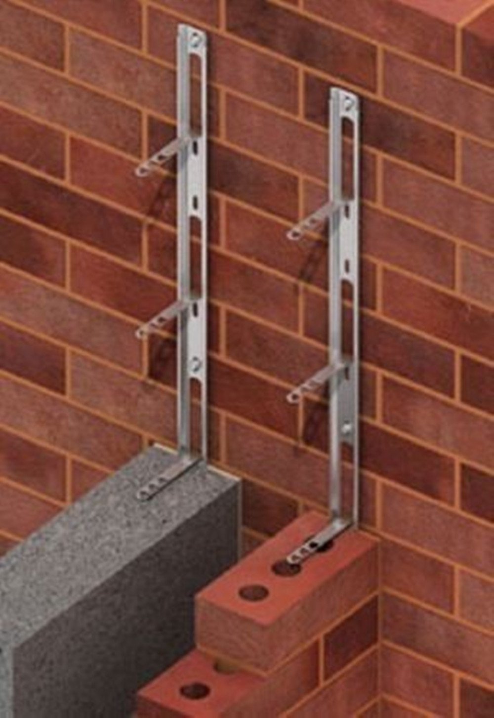 10 x Stainless Steel Wall Starter Kits