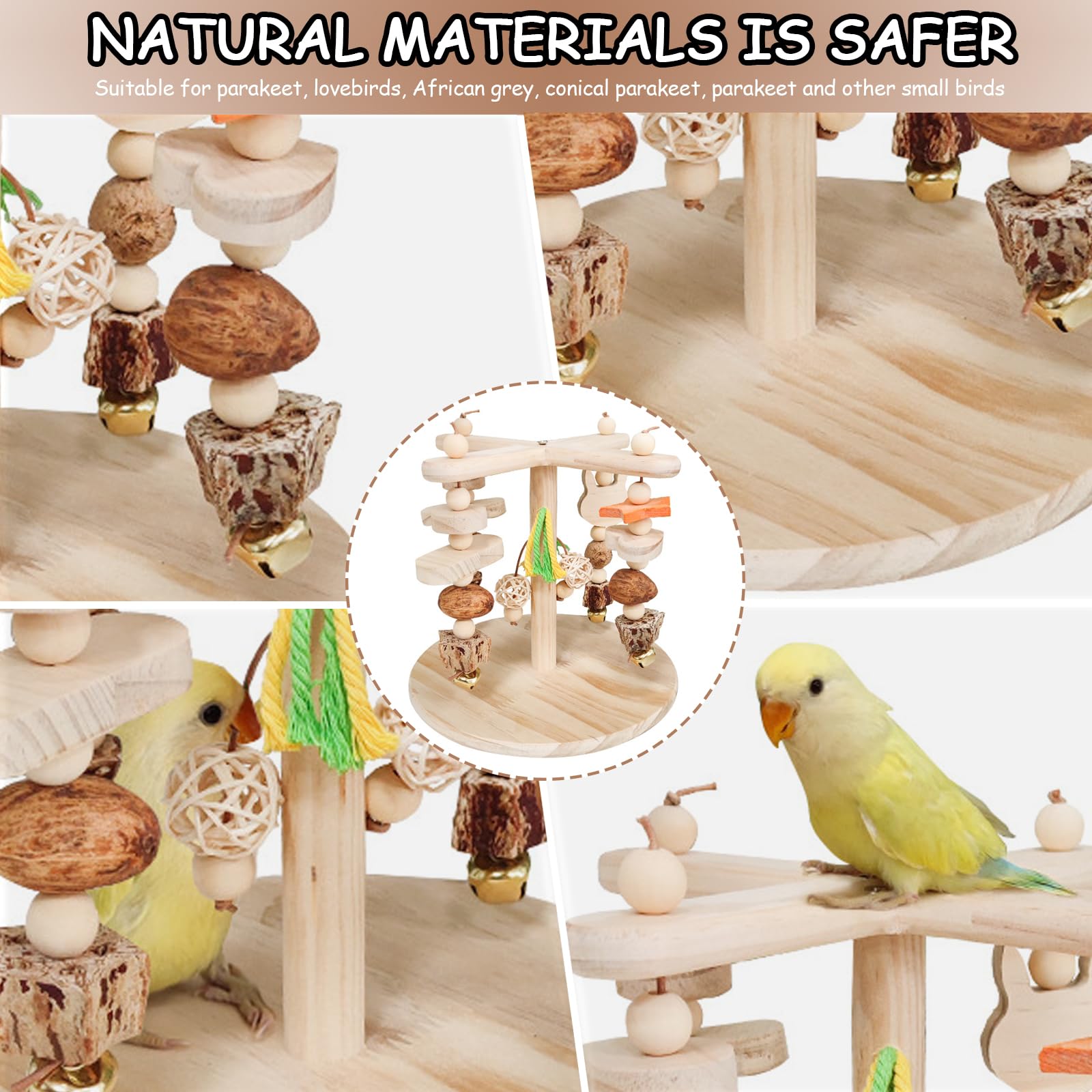 Honicemar Bird Toys - Image 4