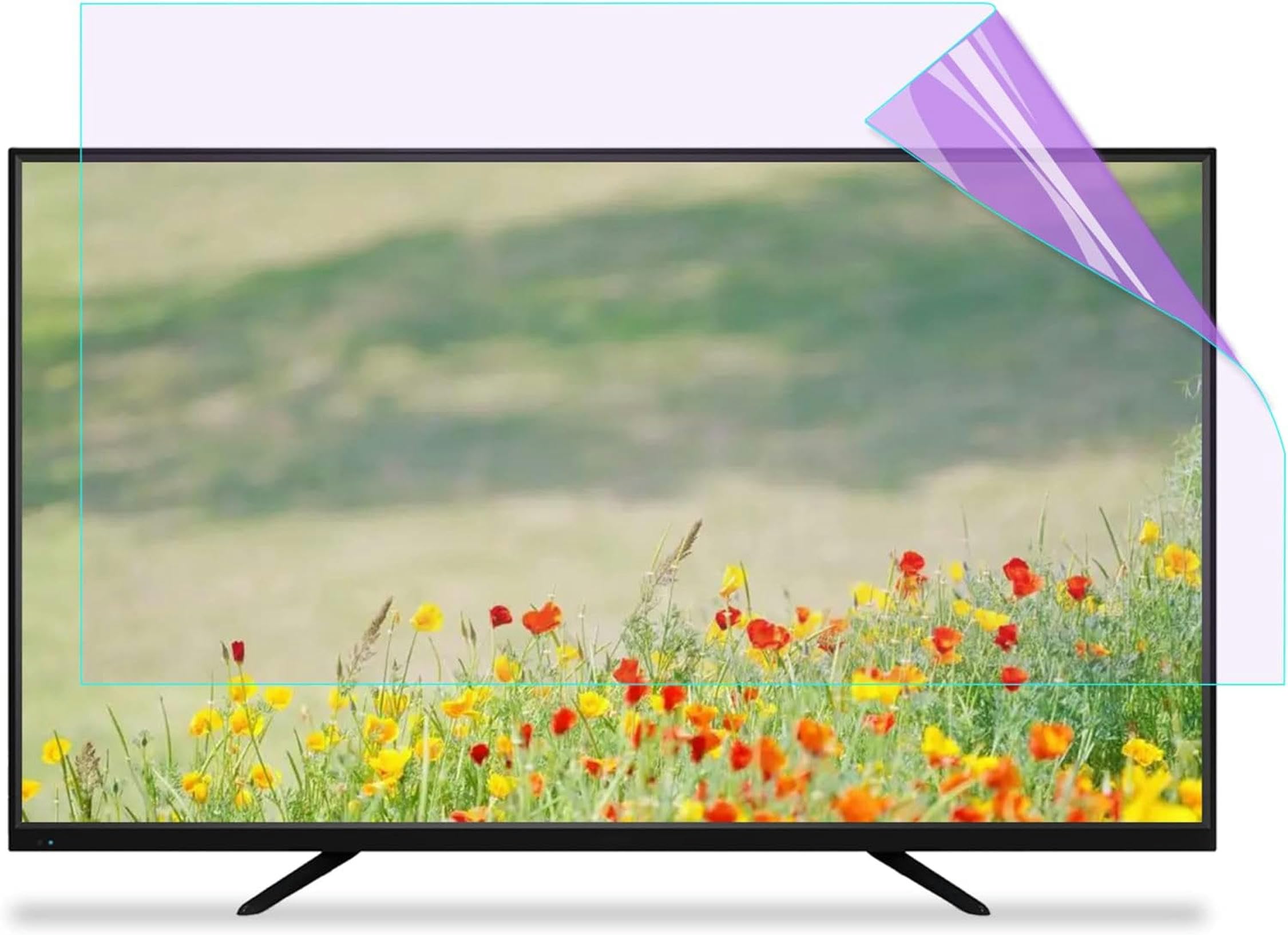 Schutzfolie Für 43-65 Zoll Große Tv-Bildschirme Mit Blaulichtfilter, Kratzfest Und Reflexionsarm, Passend Für Sharp, Sony, Samsung, Hisense, Lg Usw. / 48 Zoll (1062 X 597 Mm), 65 Zoll (1429 X 804 Mm)