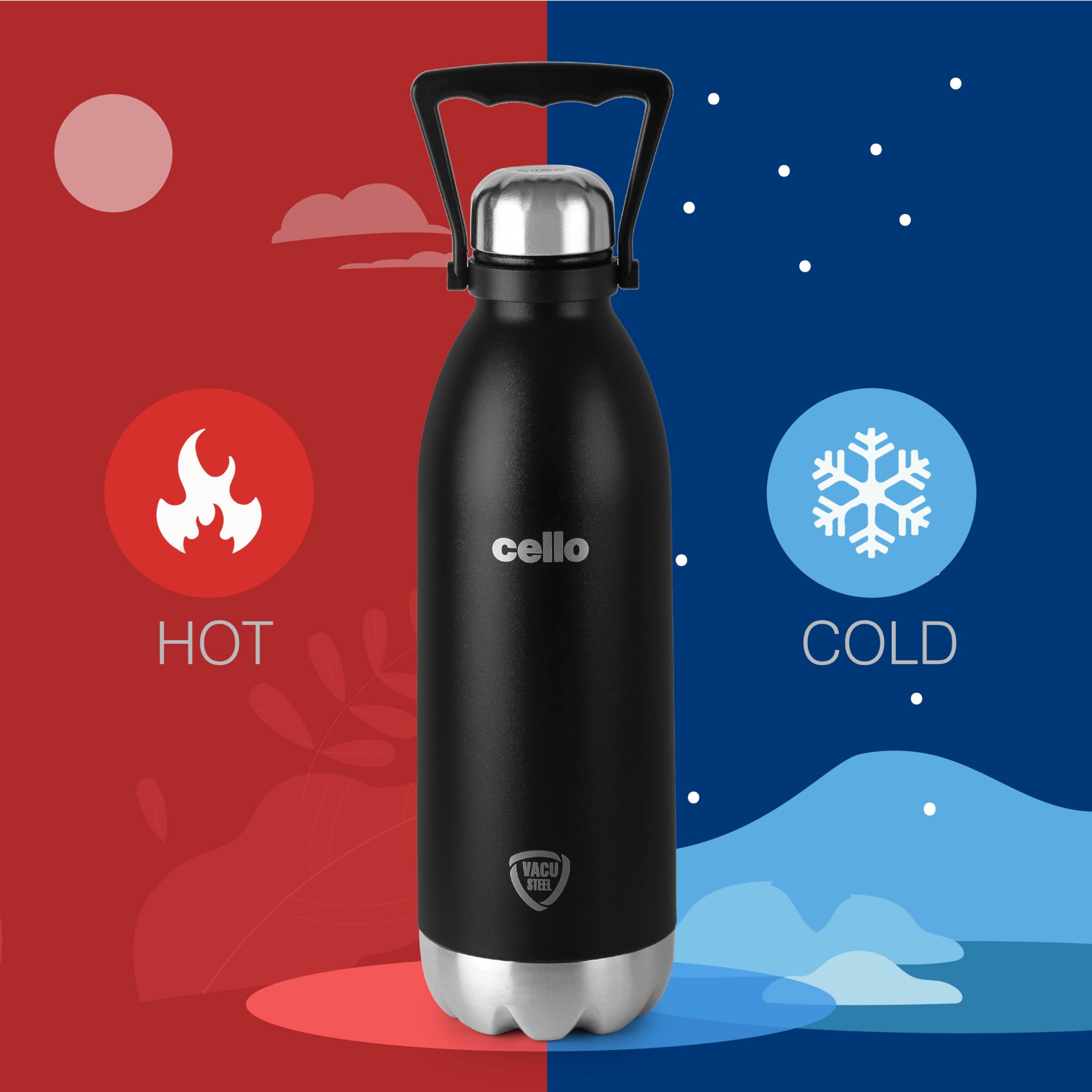 Cello Swift Water Bottle - 24H Hot/Cold -3
