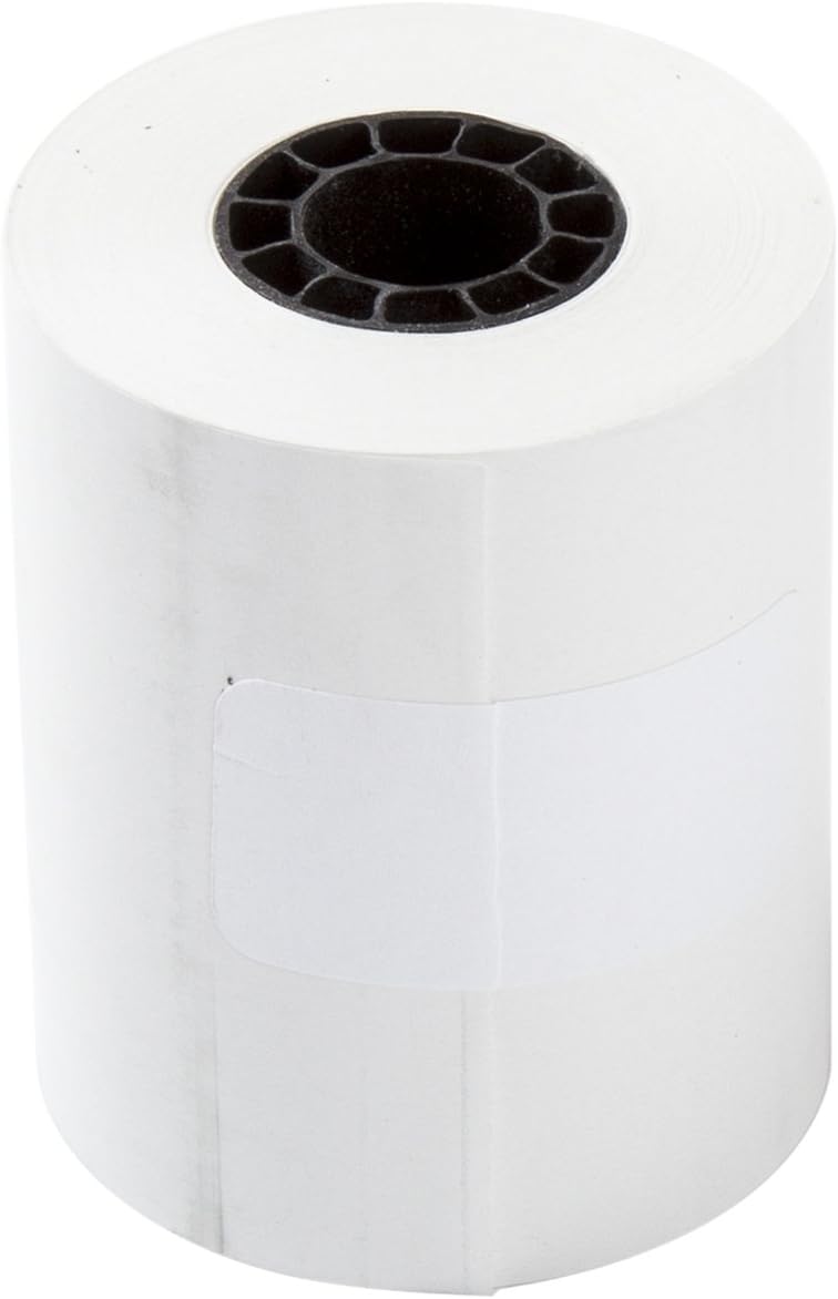 AmerCare 2.25 Inches x 80 Feet White Thermal Register Rolls with 7/16 Inch ID Core, Case of 48