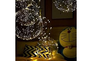 Battery Powered Light Up Led Balloons for Party Decoration (18 Pack)
