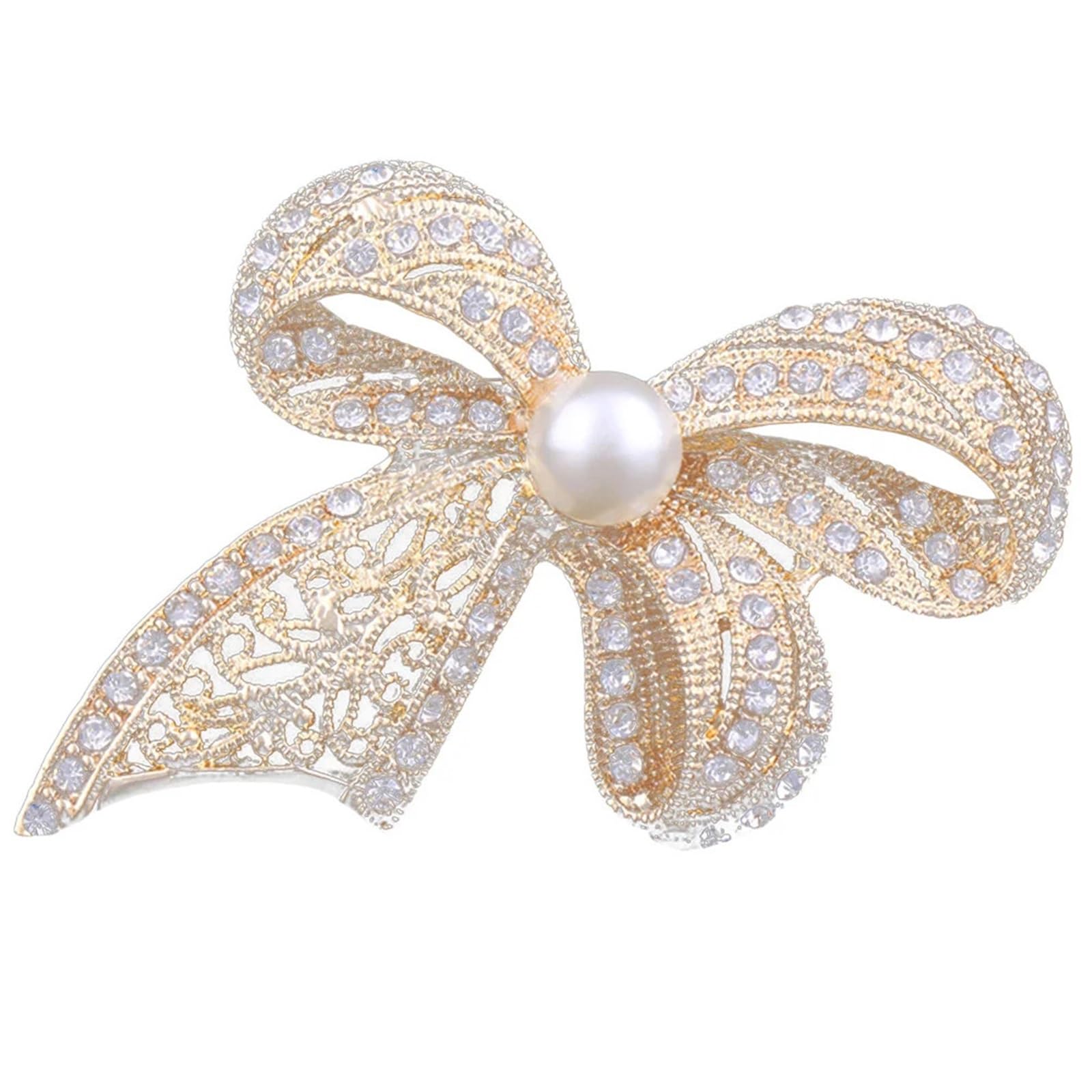 12Pcs Luxury Alloy -Knot Napkin Ring Exquisite Table Decoration Wedding Party Anniversary Bow-Knot for Wedding Banquet Dinner
