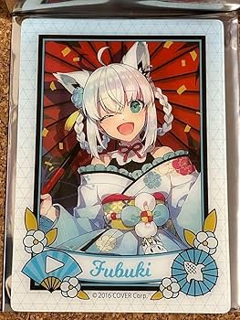 ホロライブ ローソン デスクマット 白上フブキ 未開封 未使用 デスクマット(白上フブキ / ローソンメイド服)【@Loppi・HMV限定