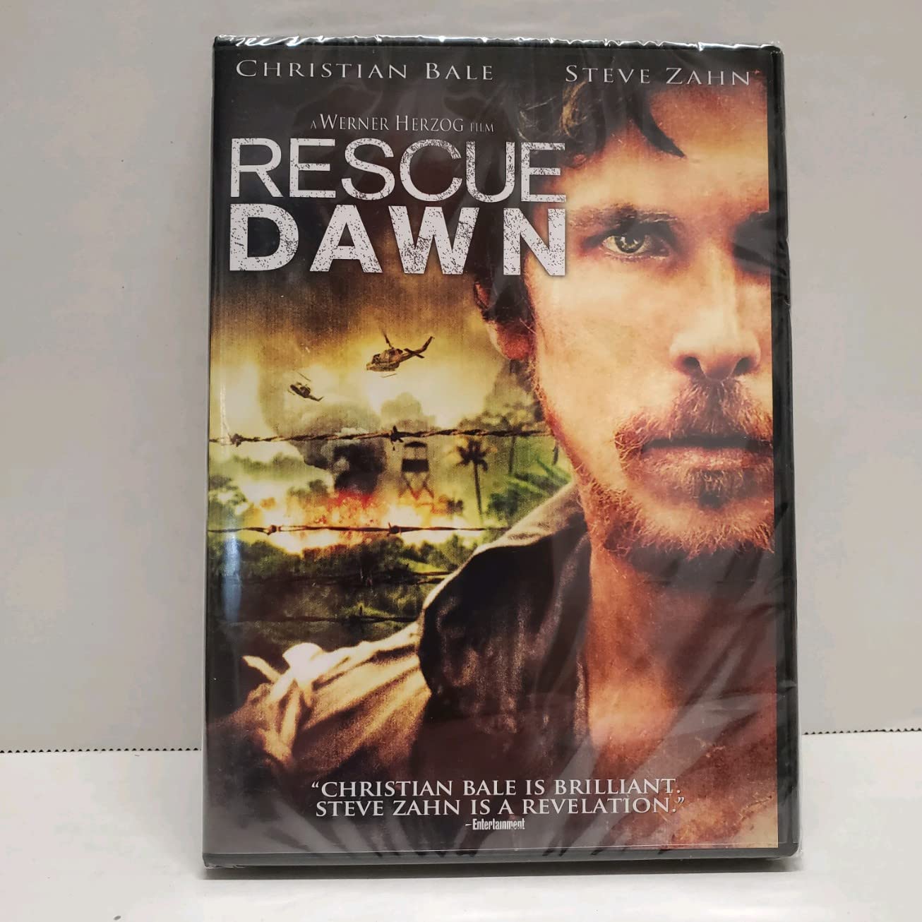 Rescue Dawn edición cinematográfica en formato físico de supervivencia real