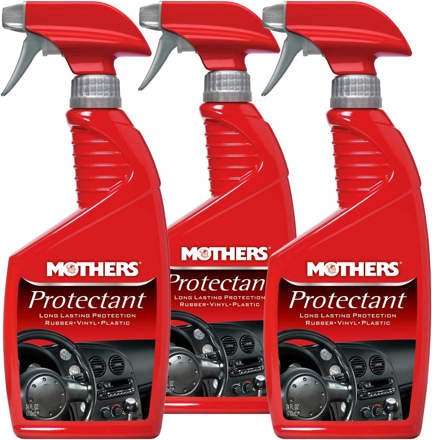 Car Interior Protectant, Mothers Protectant Spray (24 oz. (3-Pack))