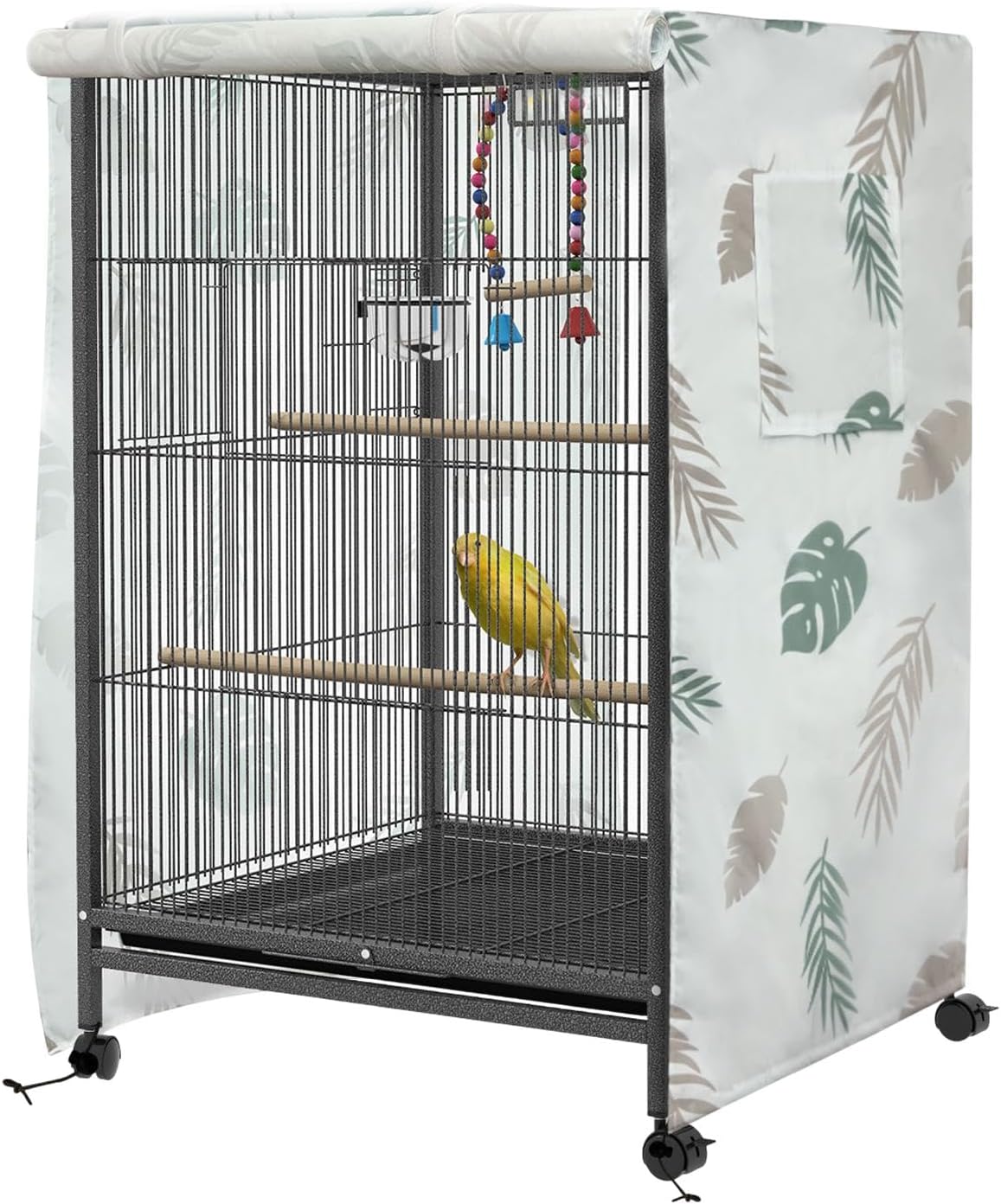 Bird Cage Cover - Cage Protection Cover for Parrot | Waterproof Parrot | Good Night Bird Protector | Washable for Prevent Sunlight, Wind