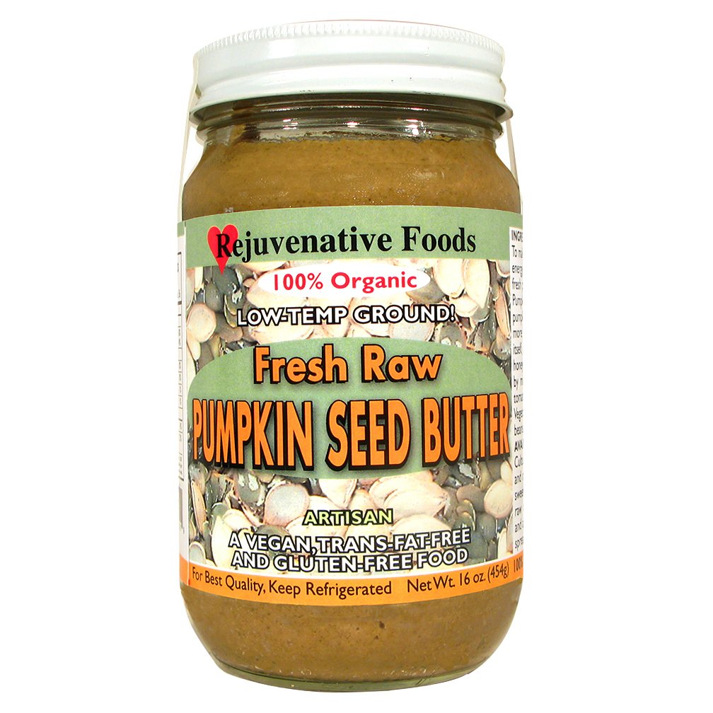 Fresh Raw Smooth Organic Pumpkin Seed Butter Pure