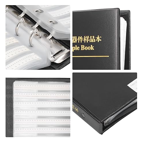 Miniatura 4 de 8500 piezas 170 valor resistencia 0402 resistencia, libro de muestras SmdSample Book 0402 Series SMD Resistor Combo libro de muestras para