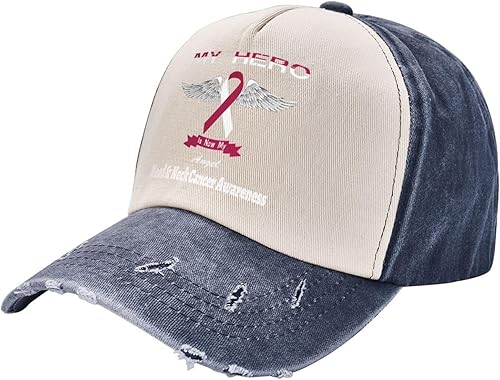 Miniatura 4 de Retro Dad Hats Baseball Cap Cowboy Cap Cotton for Men & Women Washed Denim Hat Adult Curved Brim Hat Adjustable Trucker Hat