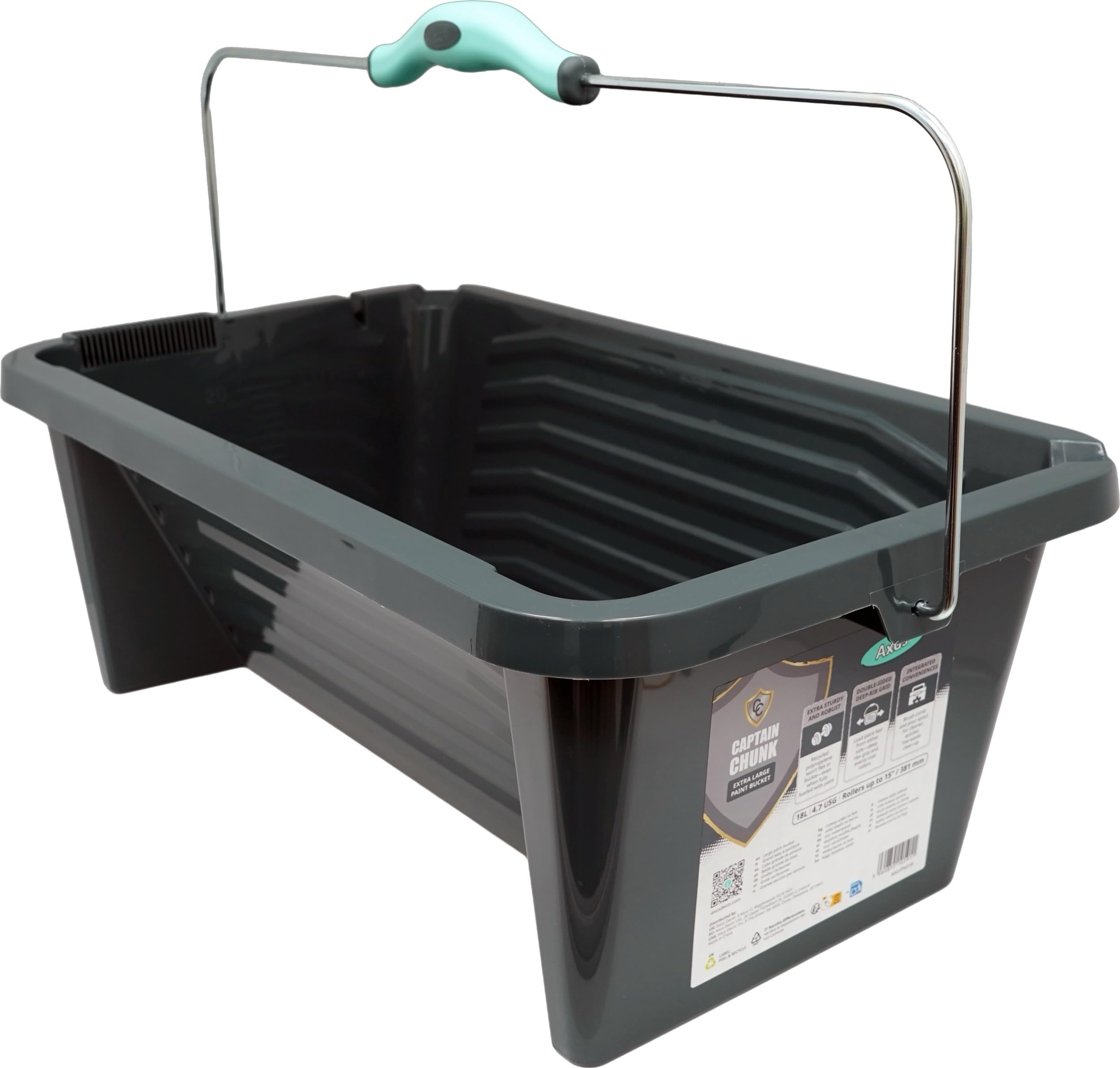 Axus Decor Green - Captain Chunk Extra Large Paint Bucket - 18L