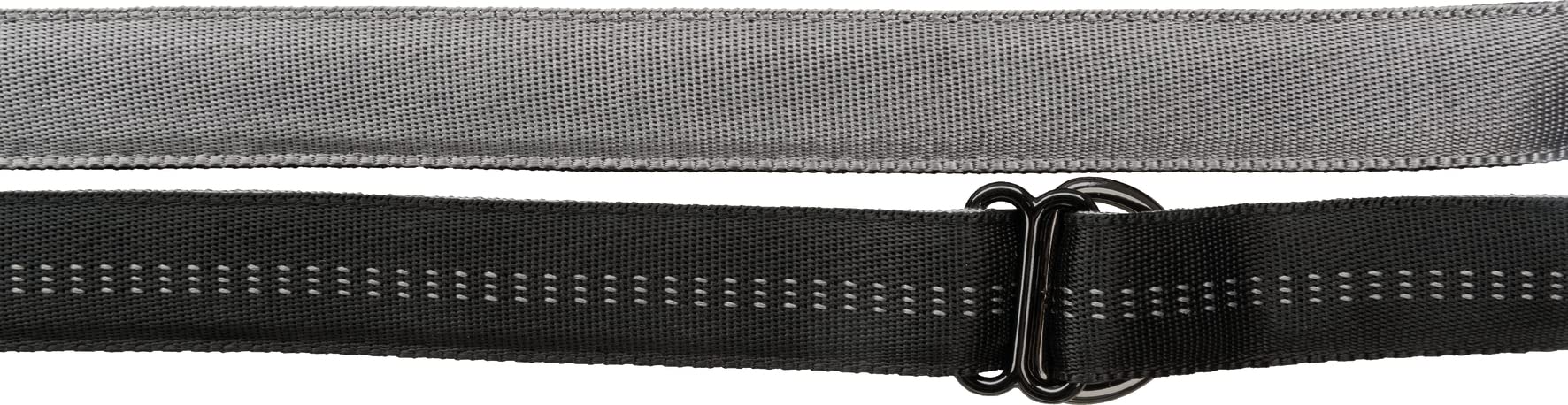 Trixie Softline Elegance Guinzaglio regolabile per cani, imbottitura morbida con regolazione a tre fasi, 2 anelli completamente regolabili, guinzaglio in nylon per passeggiate con cani con gancio