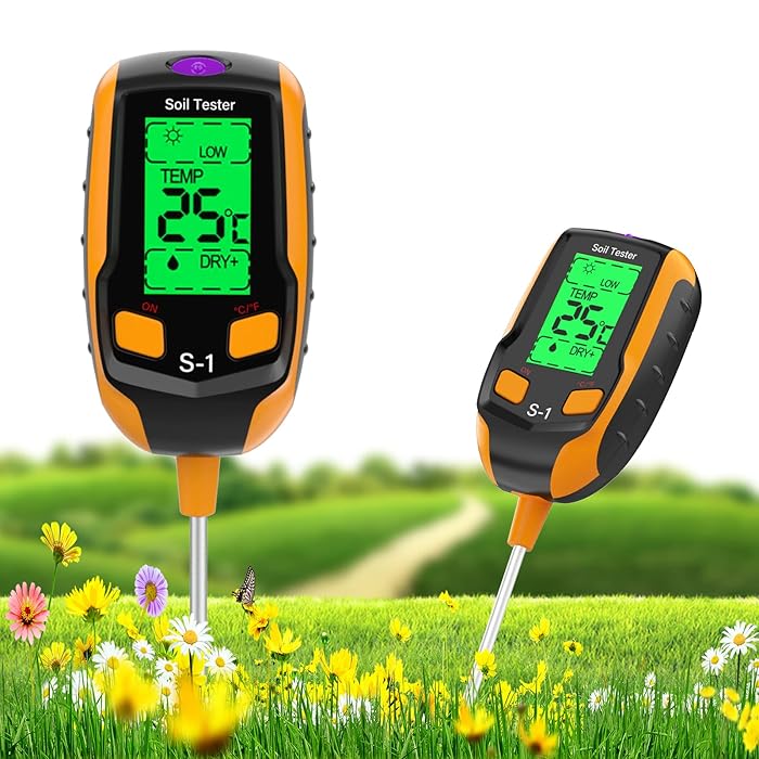 Buy FINDYBEAU Soil Moisture Meter, Soil Test Kit 4in1 PH Meter