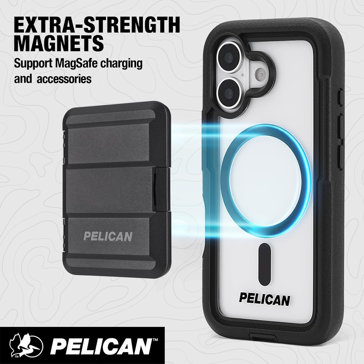 PELICAN ペリカン iPhone17ケース MagSafe Voyager Amazon.com: Pelican iPhone 17 Case - Rugged MagSafe Phone Case