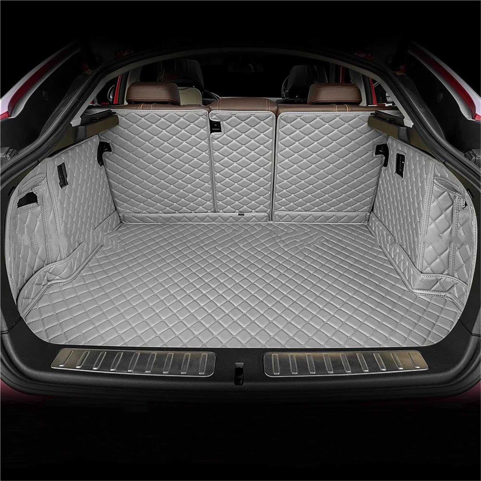 Estera de maletero para BMW X5 E53 2004-2007 con cobertura completa 4