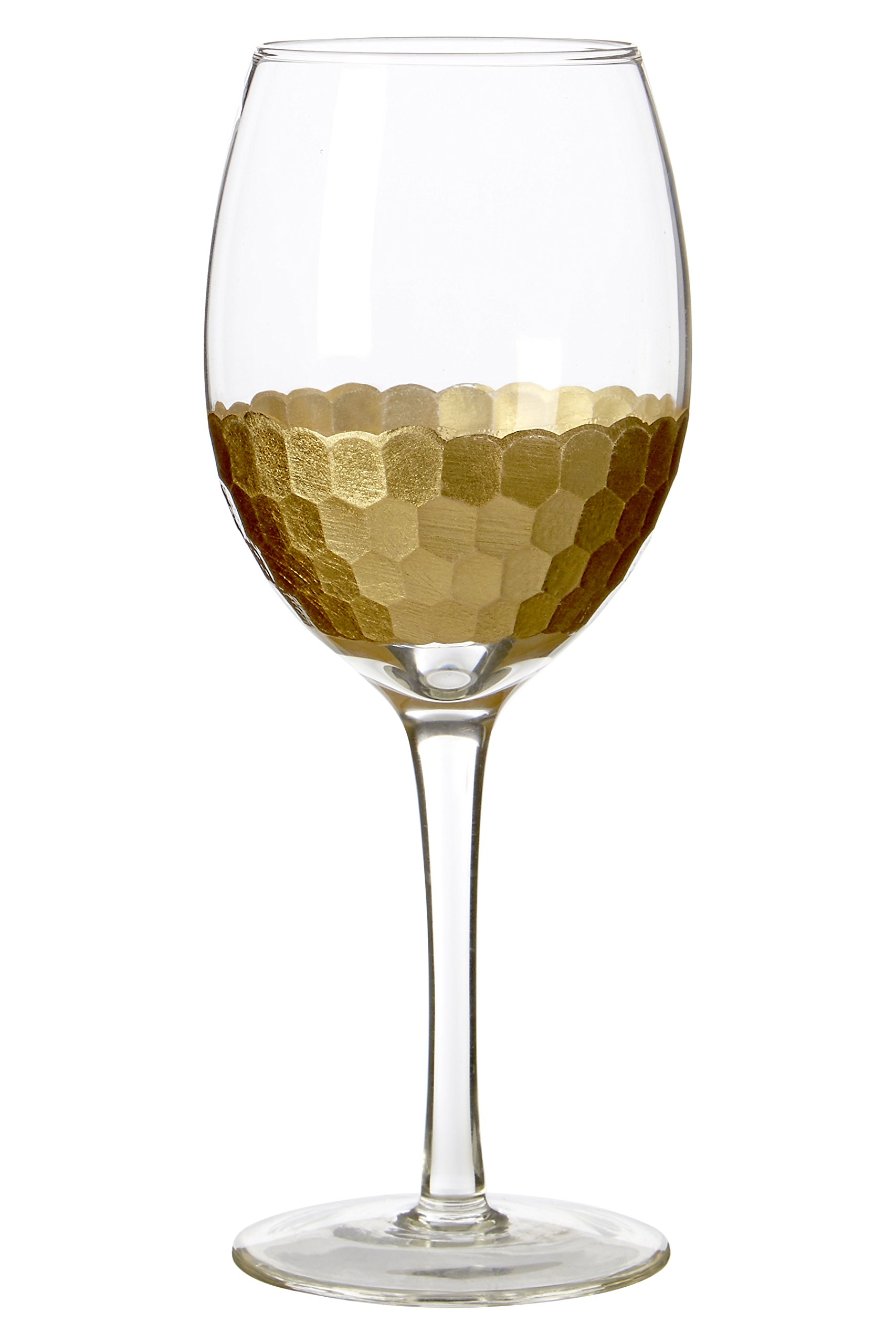 Premier Gold Housewares Astrid Small Wine Glasses, 6 X 6 X 20 Cm, Set Of 4