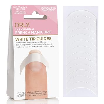 Orly Half Moon Guides, 78 Count