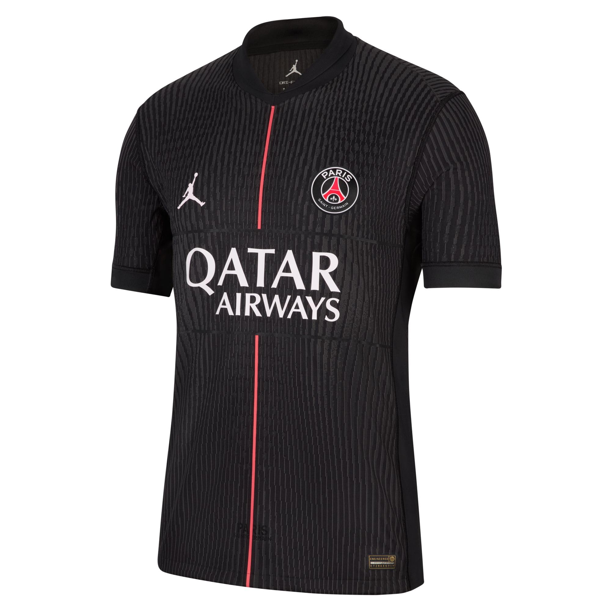 正規品　Paris Saint-Germain Jordan シャツ 黒 Paris Saint-Germain 2025/26 Match Fourth Jordan Dri-FIT ADV