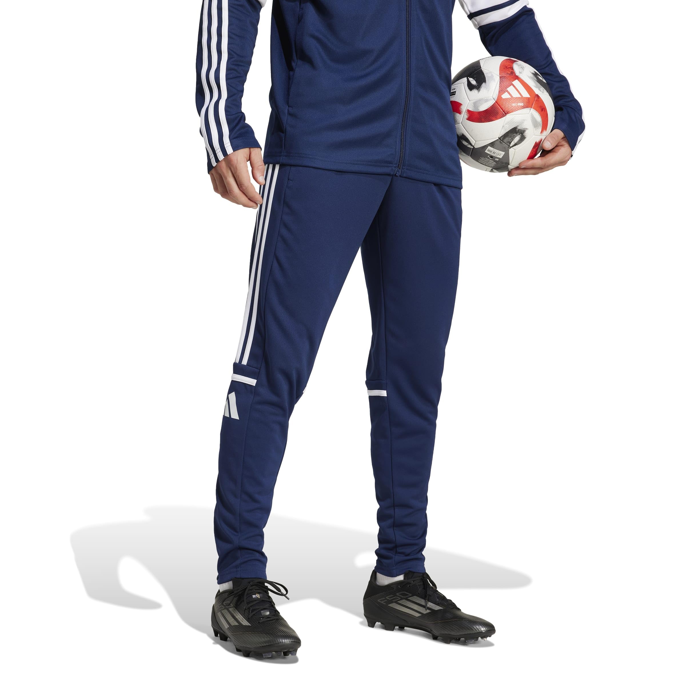adidas Uomo Squadra25 Training Pants, Team Navy Blue 2/White, L