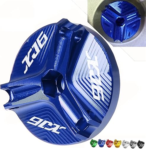 Miniatura 4 de Tapa protectora para Yamaha XJ6 N Division 2009 2010 2011 2012 2013 2014 2015 M20*2.5 motocicleta motor moto aceite taza combustible llenado tapa