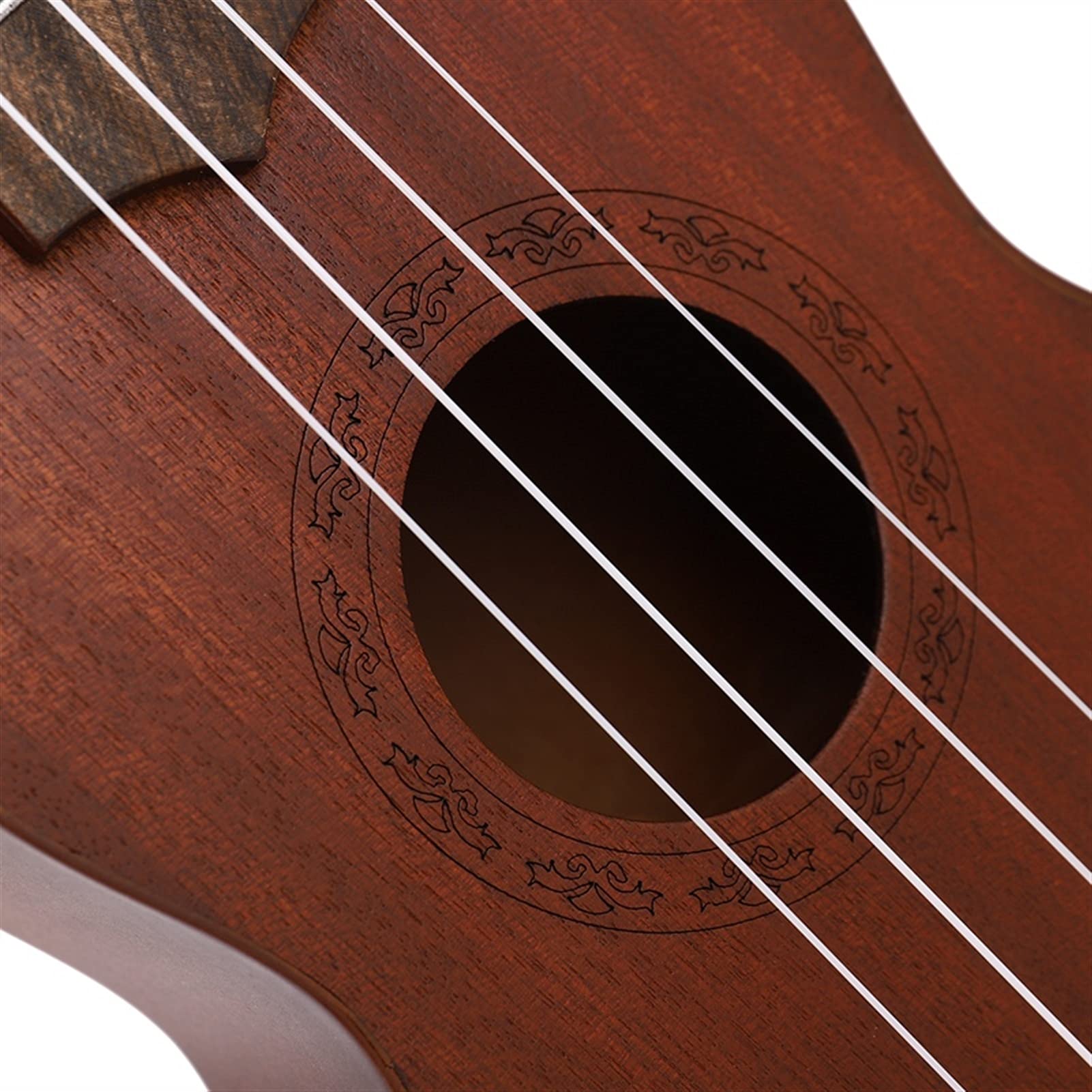 Ukulele koncertowe Początkujący Ukulele 23 Cal Ukulele Sapele Wood 4- String Mini Hawaiian Gitara